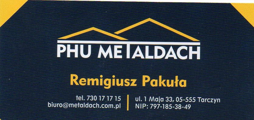 Usługi dekarskie - wykańczanie i naprawy dachów płaskich oraz skośnych , PHU Metaldach Remigiusz Pakuła, Tarczyn
